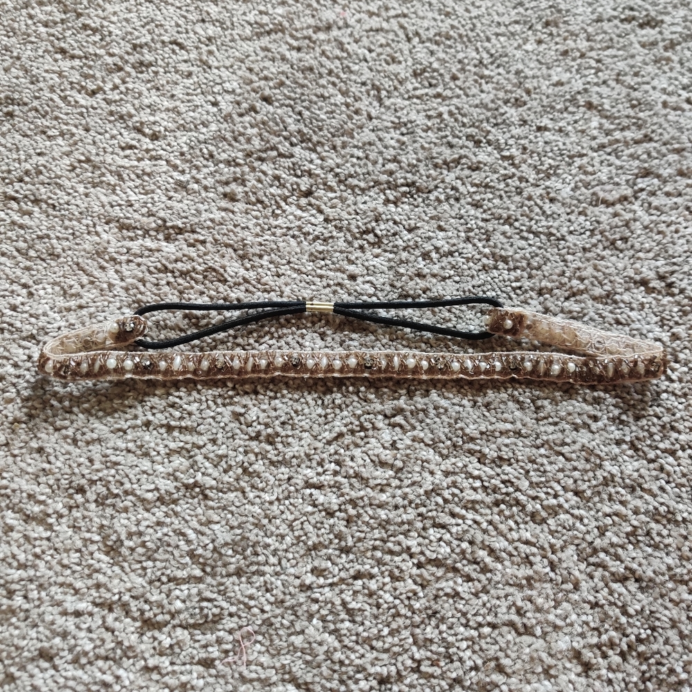 *free with purchase* Stretchy Beaded Headband